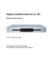 Digitaler Satelliten-Receiver SL 35S