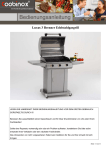 Gasgrill 3 Brenner "Luxus Linie"