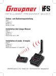 Einbau- und Bedienungsanleitung Installation And Usage Manual