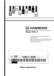 Hammond XK-3 Owner's Manual