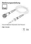 Bedienungsanleitung PML-711A (pdf, 1,1MB, deutsch)