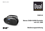 DAB 44 Stereo DAB+/UKW-Portable mit CD, USB - Migros