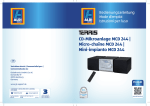 CD-Mikroanlage MCD 244 | Micro-chaîne MCD 244 - GT