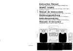 Instruction Manual Mode 'emploi Manual de Instruccions
