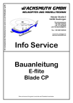 Anleitung E-flite Blade CP