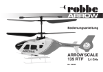 ARROW SCALE 135 RTF 2,4 GHz