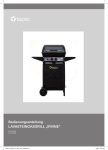Bedienungsanleitung LAVASTEINGASGRILL &bdquo;IRVINE&ldquo;