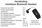 Handleiding Intrekbare Bluetooth Headset