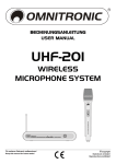 WIRELESS MICROPHONE SYSTEM