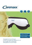 Massagebril met sound therapie Lunettes de massage