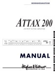manual attax 200 240-watt guitar amplifier