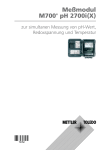 Transmitter-Modul pH 2700i(X)