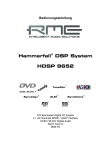 Hammerfall® DSP System HDSP 9652