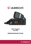 CB-Funkger&auml;t AE 6199 BEDIENUNGSANLEITUNG