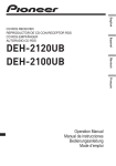 DEH-2120UB DEH-2100UB - Adapter