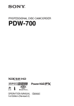 PDW-700 - NGN Studios
