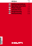 Bedienungsanleitung Operating instructions 7&ndash;12 Mode d'emploi