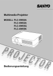 Multimedia-Projektor Bedienungsanleitung