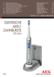 ELEKTRISCHE AKKU ZAHNBÜRSTE