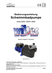 Schwimmbadpumpe - WilTec Wildanger Technik