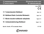 Funkarmbanduhr Multiband Multiband Radio Controlled Wristwatch