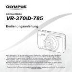 Bedienungsanleitung VR-370/D-785