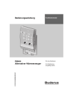 Bedienungsanleitung FM444 Alternativer Wärmeerzeuger