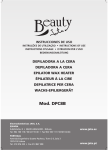 Manual depiladora DPC8B