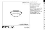 www.esylux.com &bull;&bull;PD-C360i/24 DIMplus WH