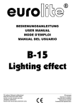 bedienungsanleitung user manual mode d'emploi manual del usuario