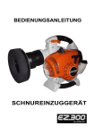 SCHNUREINZUGGERÄT