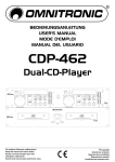 OMNITRONIC CDP-460 User Manual
