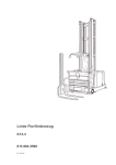 Linde Flurförderzeug K13
