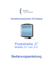 Manual C Display, Deutsch