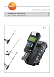 en testo 350 M/XL und Control Unit