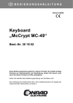 Keyboard „McCrypt MC-49“