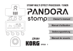 PANDORA stomp Owner's Manual