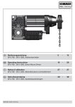 15 SFU 70E - SFU 120E, Aufsteckantriebe GB Operating Instructions