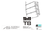 Manuale d'uso - dB TECHNOLOGIES