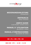 bedienungsanleitung instrukcja user's guide manuel d´utilisation