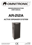 ACTIVE SPEAKER SYSTEM