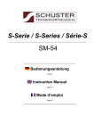 S-Serie / S-Series / Série-S SM-54