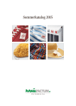 Sommerkatalog 2015