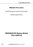 PROFIBUS/DP-Master-Modul FX3U-64DP-M