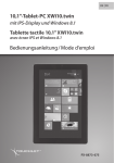 Bedienungsanleitung / Mode d'emploi 10,1"-Tablet-PC