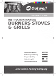 BURNERS STOVES & GRILLS