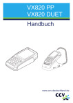 Handbuch VX820 PP VX820 DUET