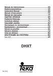 Manual de Instrucciones ES Bedienungsanleitung DE