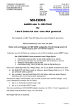 GA MH-C800S Informationen - Accu