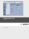 Konfigurations-Tool - Bosch Security Systems